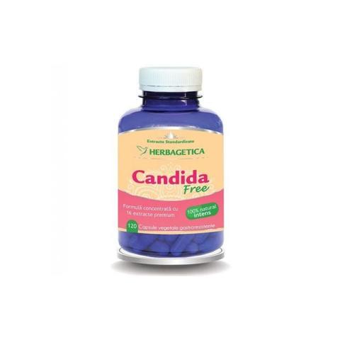 Candida Free 120cps, Herbagetica 