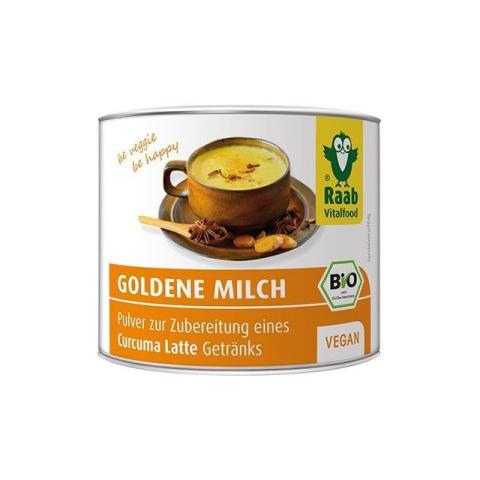 Golden Milk bio (bautura instant cu turmeric) 70g, Raab Vitalfood