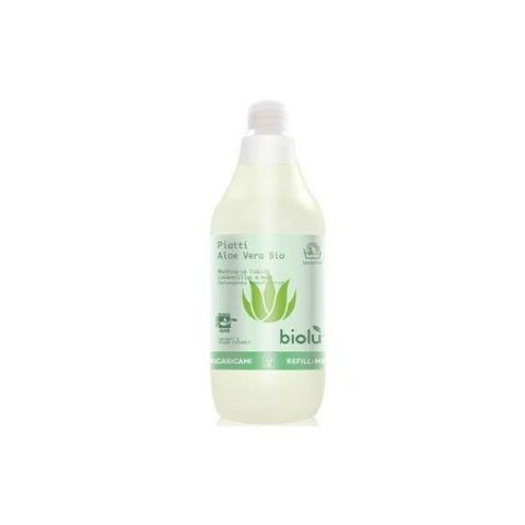 Detergent ecologic pentru spalat vase cu aloe vera 1l, Biolu