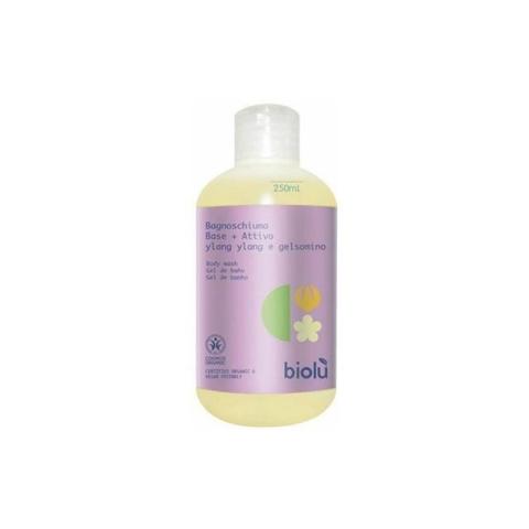 Gel de dus ecologic cu ylang ylang si iasomie 250ml, Biolu