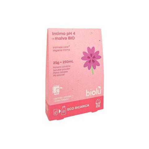 Gel ecologic pentru igiena intima cu nalba, pudra eco-refill 25g, Biolu