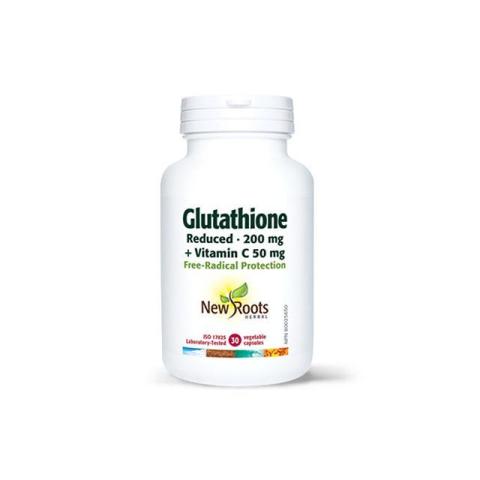 Glutationa (Glutathione) forte 200mg 30 cps, New Roots