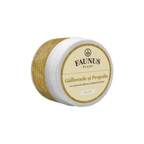 Unguent Galbenele si Propolis 50ml, Faunus Plant
