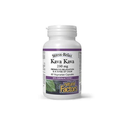 Kava Kava 250mg 60 cps, Natural Factors