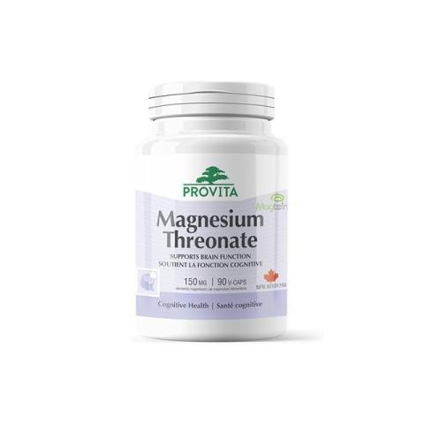 Treonat de Magneziu (Magnesium Threonate) 90 cps, Provita Nutrition