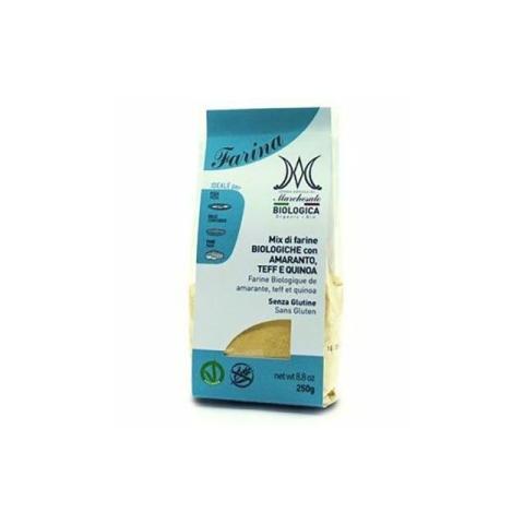 Mix de fainuri fara gluten cu amarant, teff si quinoa eco 250g, Marchesato