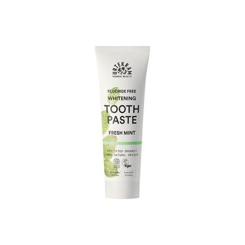 Pasta de dinti cu menta pentru albire, fara fluor 75ml, Urtekram