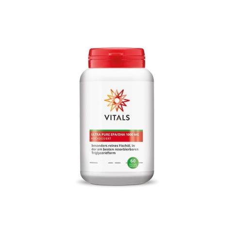 Ultra Pure EPA/DHA 1000mg 60 capsule gelatinoase moi, Vitals