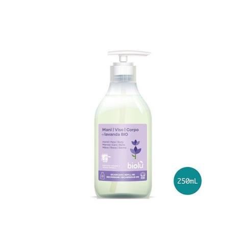 Sapun lichid cu lamaie si lavanda bio 250ml, Biolu