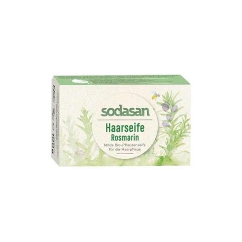 Sampon Solid pentru Par cu Rozmarin 100g, Sodasan