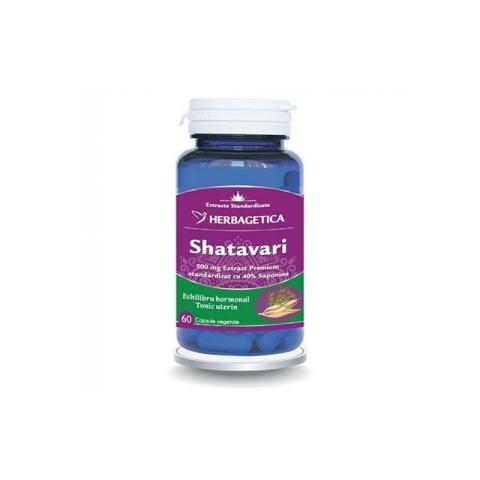 Shatavari 60 cps, Herbagetica