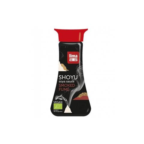Sos de soia Shoyu afumat, bio 145ml, Lima