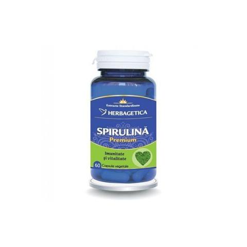 Spirulina Premium 60 cps, Herbagetica