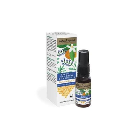 Spray de gat forte cu propolis 20ml, Albina Carpatina