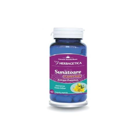 Sunatoare St. John Wort 60 cps, Herbagetica