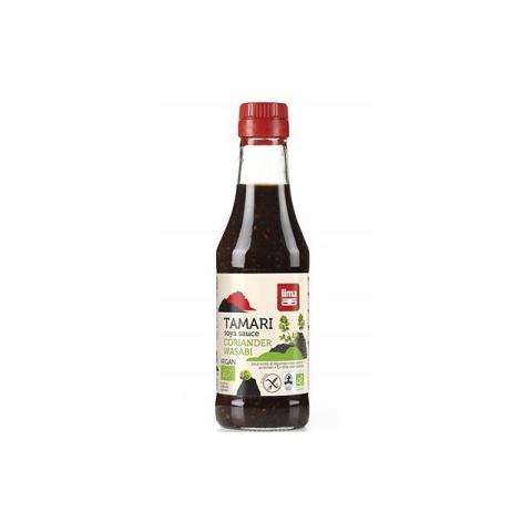 Sos de soia Tamari cu coriandru si wasabi bio 250ml, Lima