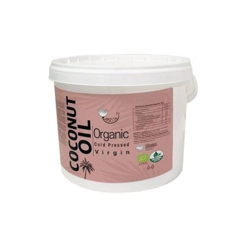 Ulei de Cocos virgin raw bio presat la rece 3l, Amrita