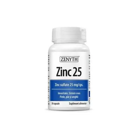Zinc 25 30 cps, Zenyth