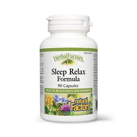 Formula Sleep Relax 90 cps, Natural Factors