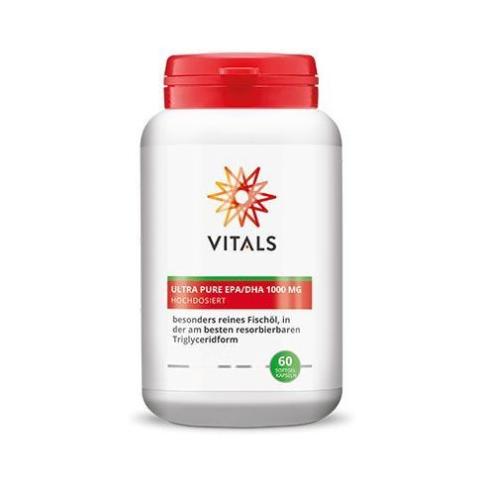 Ultra Pure EPA/DHA 1000mg 60 capsule gelatinoase moi, Vitals