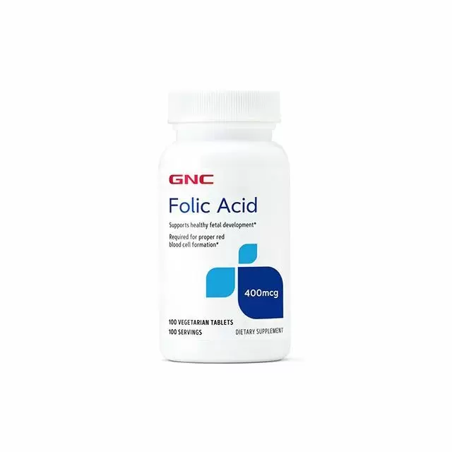 Acid folic 400mcg, GNC