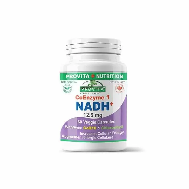 NADH+ 12,5mg 60 cps, Provita Nutrition