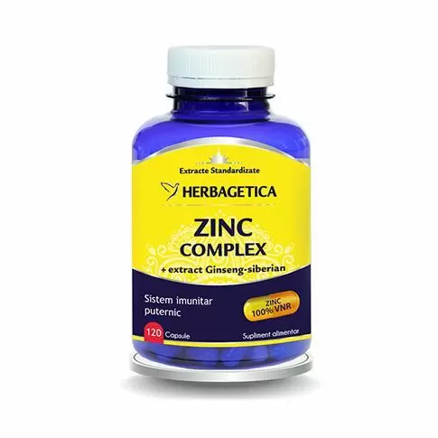 Zinc Complex 120 cps, Herbagetica