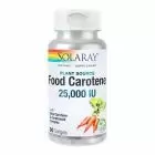 Food Carotene 30 cps, Solaray