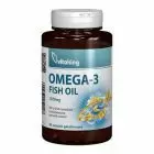 Omega 3 Forte - ulei de peste natural 1200mg 90 cps, Vitaking