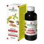 Sirop expectorant fara zahar cu extract de stevie 200ml, Manicos