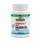 Omega 3 ulei de somon salbatic de pacific 1000mg 100 cps, Provita Nutrition