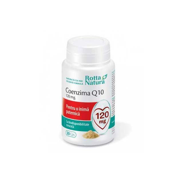 Coenzima Q10 120mg 30 cps, Rotta Natura