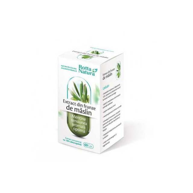 Extract din frunze de Maslin 60 cps, Rotta Natura