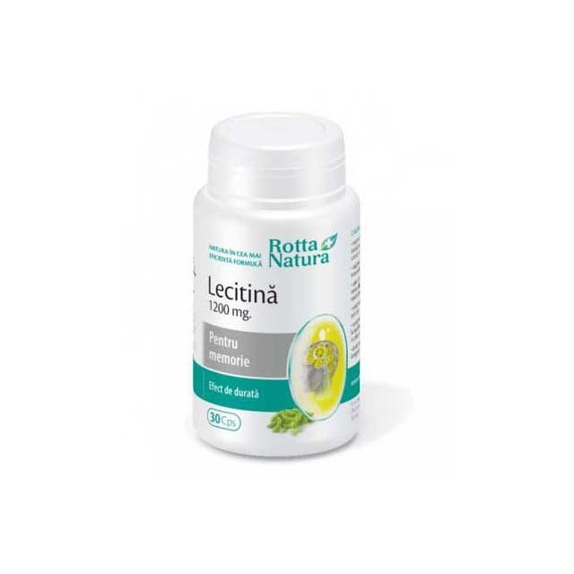 Lecitina 1200mg 30 cps, Rotta Natura