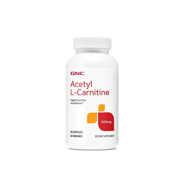 Acetil L-Carnitina (Acetyl-L-Carnitine) 500mg, GNC