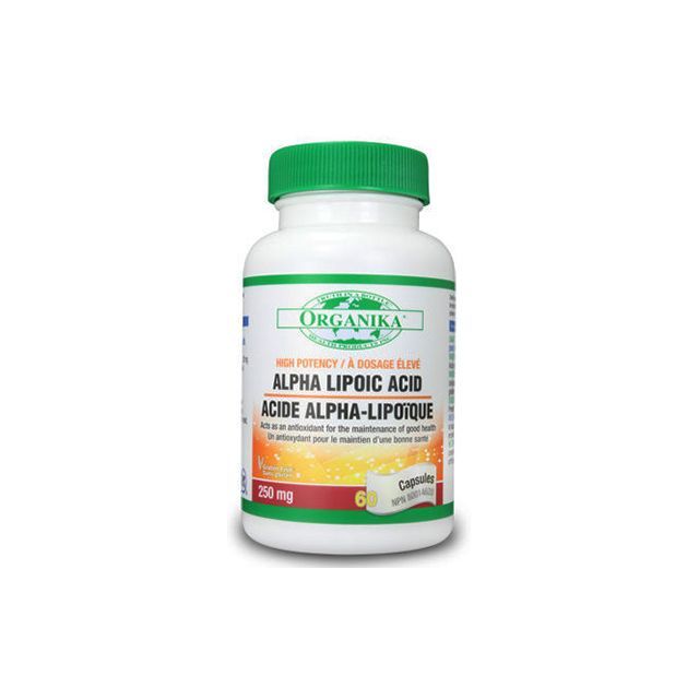 Acid alfa lipoic 250mg 60 cps, Organika