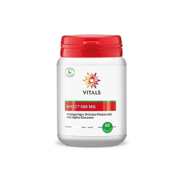 AHCC 500mg 60 cps, Vitals