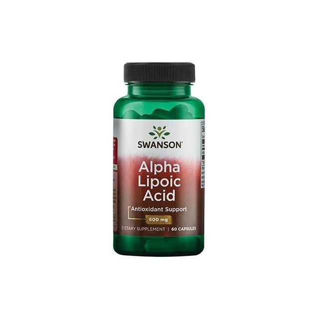 Acid Alfa-Lipoic 600mg 60 cps, Swanson