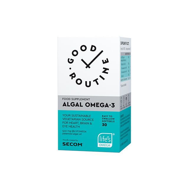 Algal Omega-3 30 cps, Good Routine