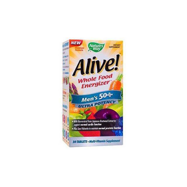 Alive! Men’s 50+ Ultra 30 tbl, Nature's Way