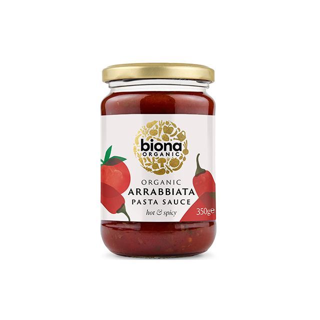 Sos Arrabbiata pentru paste bio 350g, Biona