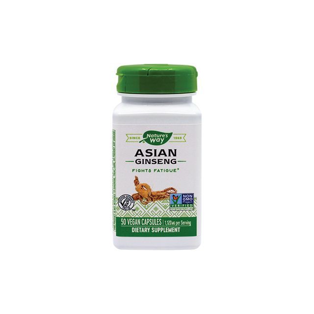 Asian Ginseng 560mg 50 cps, Nature's Way
