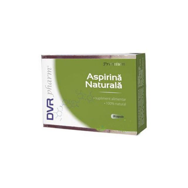 Aspirina naturala 20 cps, DVR Pharm