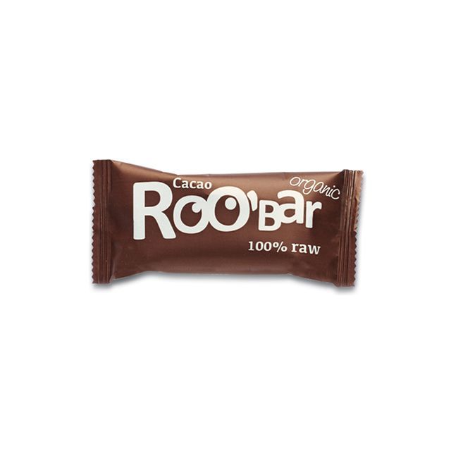 Baton raw bio cu cacao 50g, Roobar