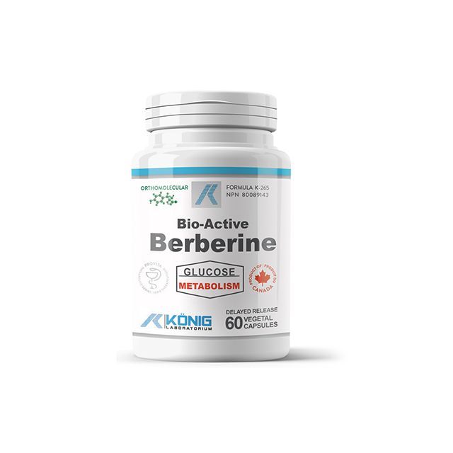 Bio-Active Berberine (Berberina) 60 cps, Konig Nutrition