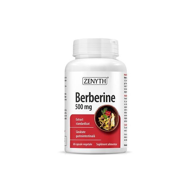 Berberine 500mg 60 cps, Zenyth