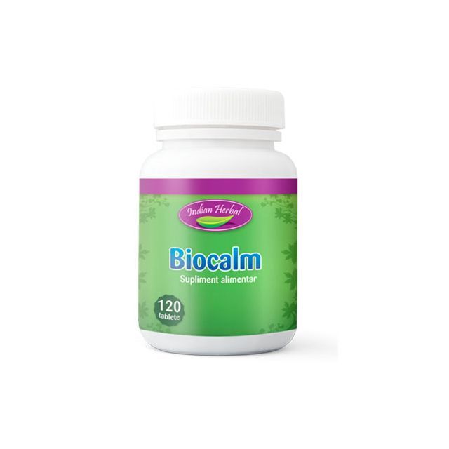 Biocalm 120 tbl, Indian Herbal
