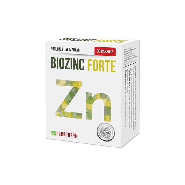 Biozinc forte 30 cps, Parapharm