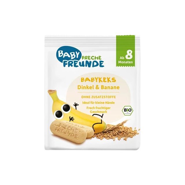 Biscuiti din spelta cu banane bio 100g, Erdbar