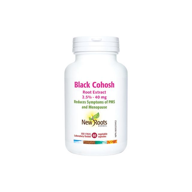 Black Cohosh (Actaea racemosa) 200mg 60 cps, New Roots